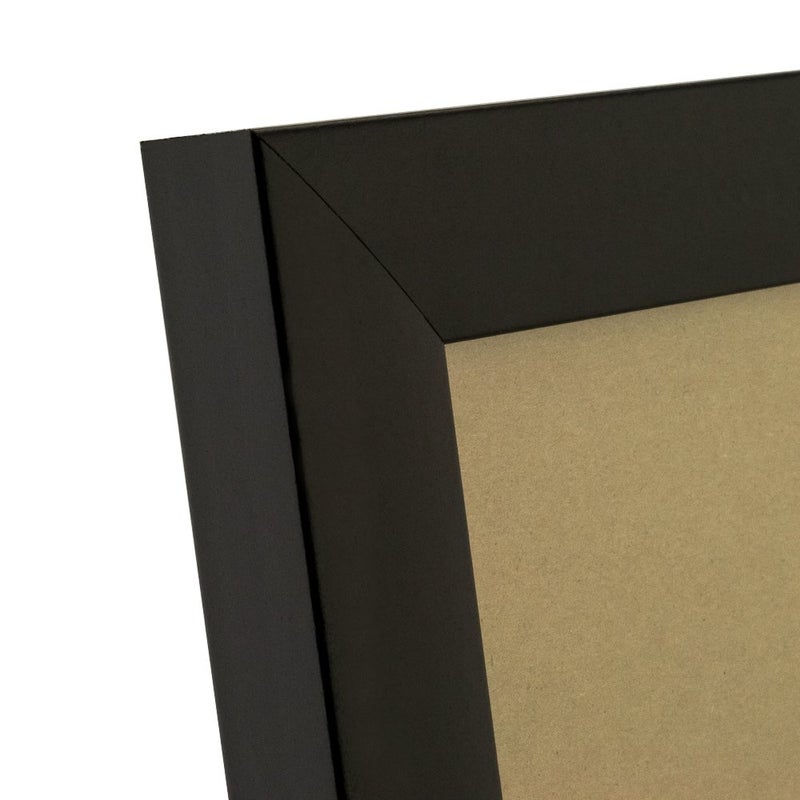 Craig Frames 1WB3BK 12 by 15-Inch Picture Frame, Smooth Wrap Finish, 1-Inch Wide, Black - Image 4